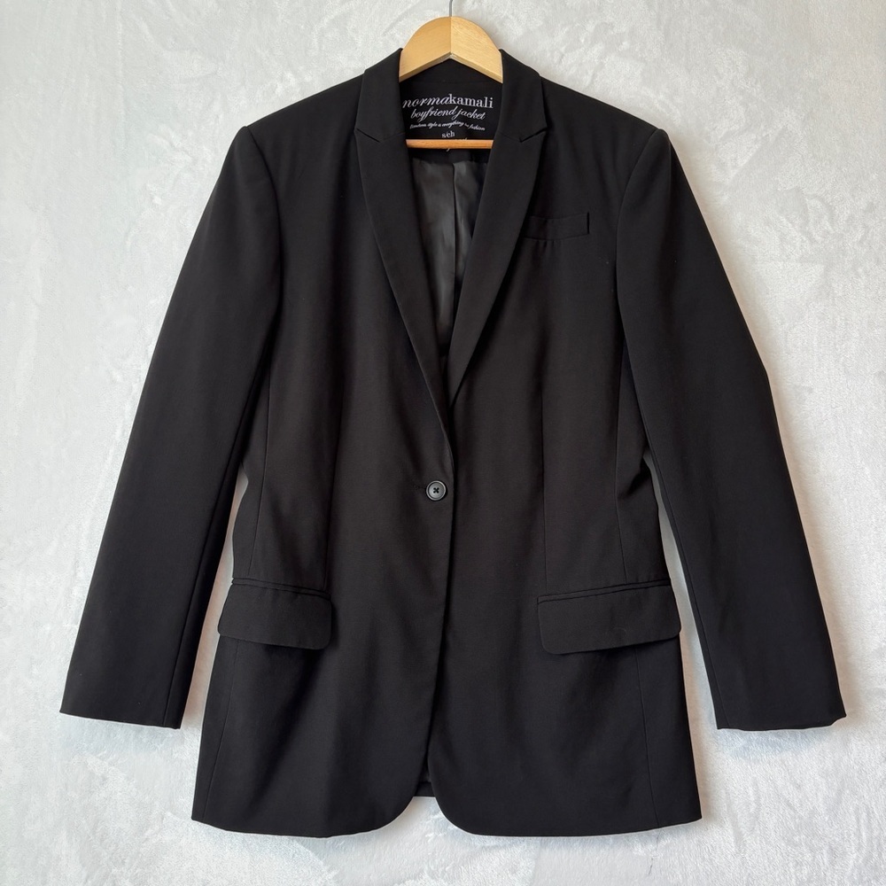 Norma Kamali Black Blazer Suit Jacket‎ small